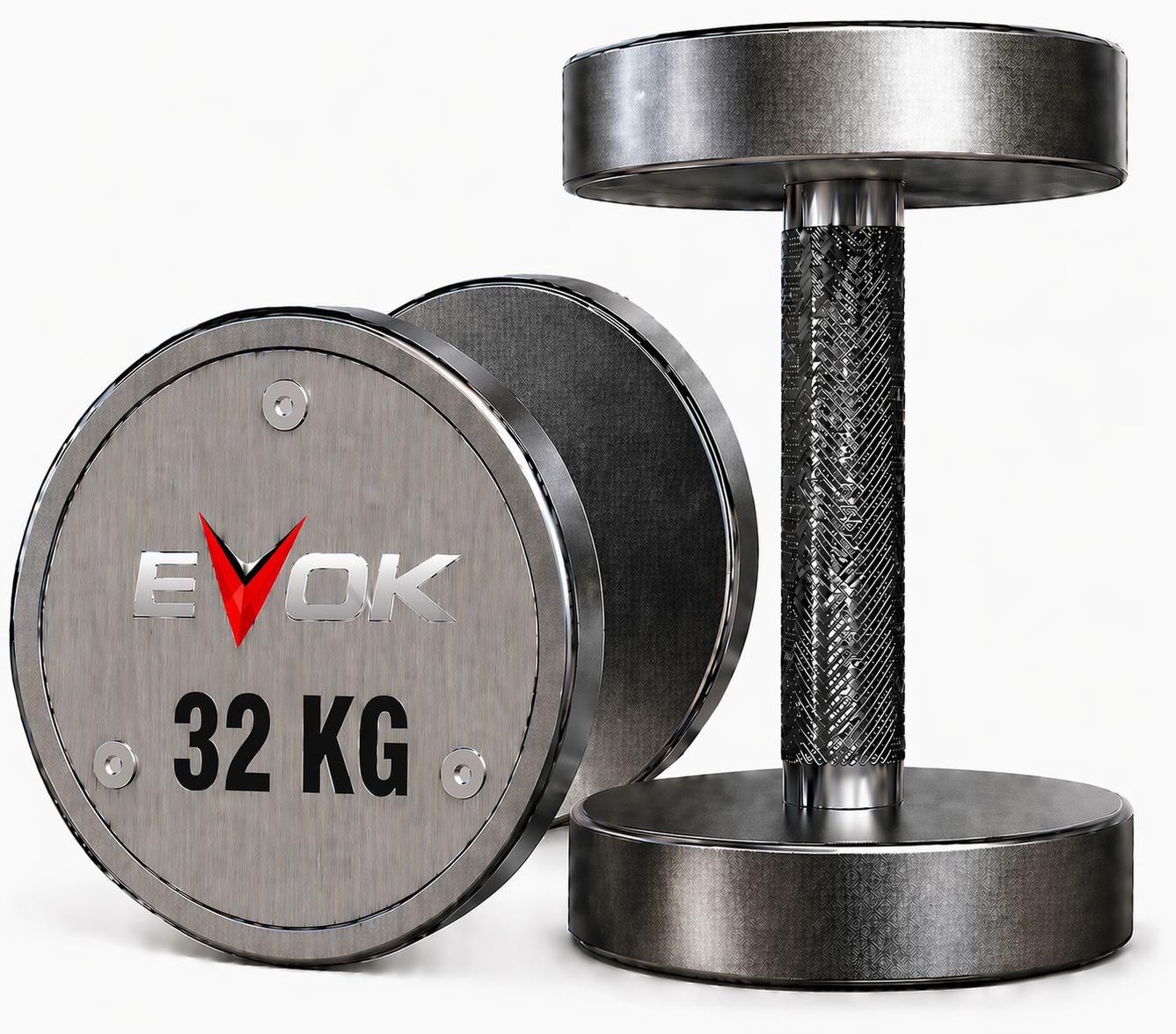 DUMBBELL PREMIUM CROMADO 32KG