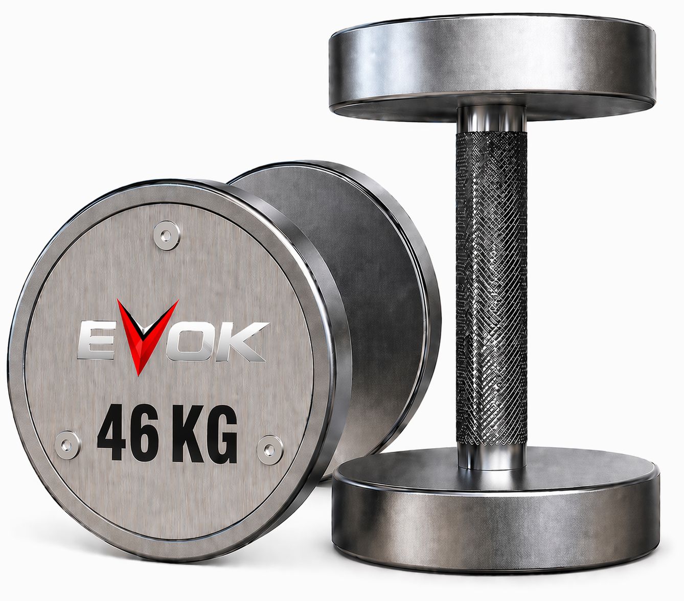 DUMBBELL PREMIUM CROMADO 46KG