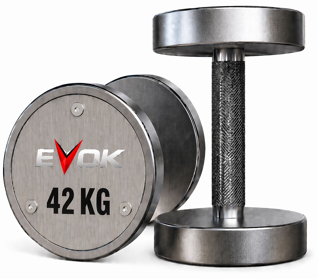 DUMBBELL PREMIUM CROMADO 42KG