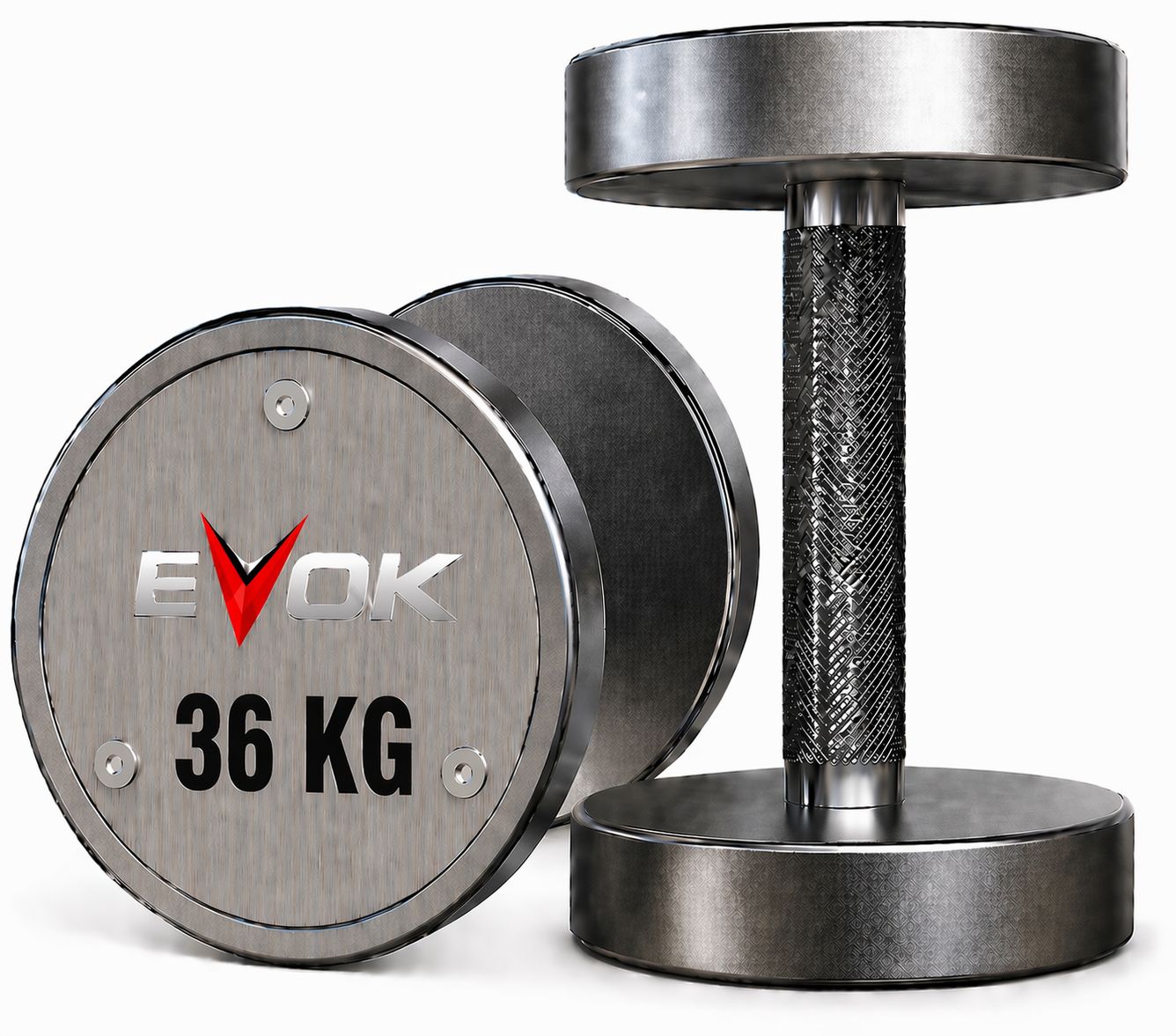 DUMBBELL PREMIUM CROMADO 36KG