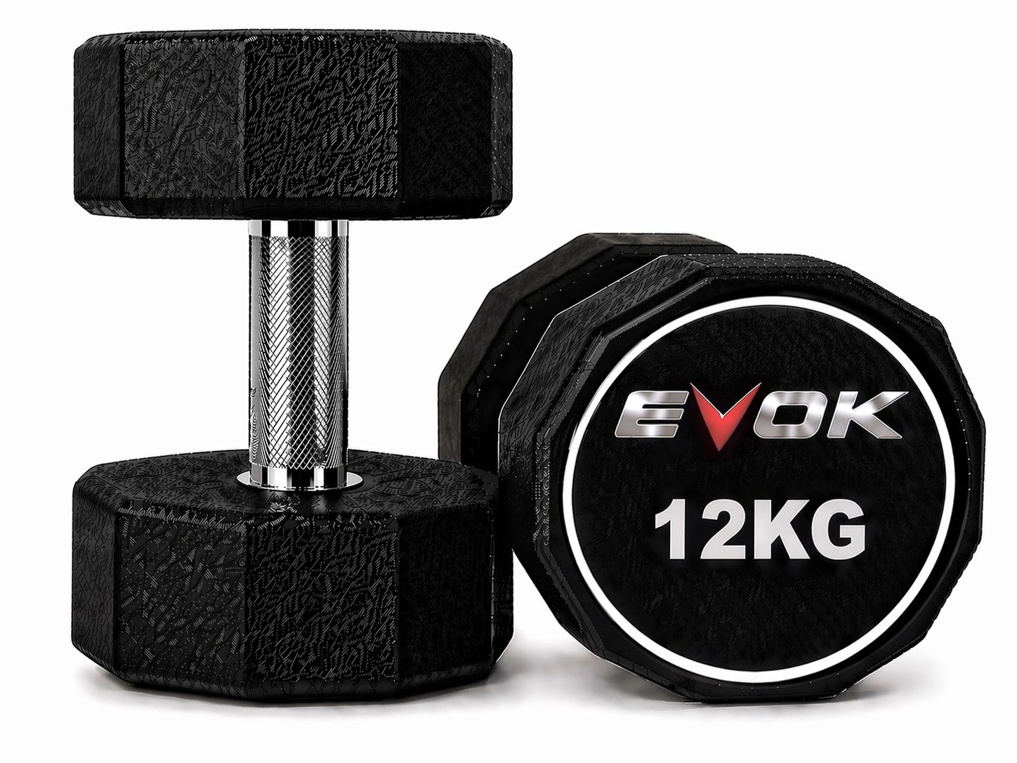 DUMBBELL TWELVE CPU (URETANO) 12KG