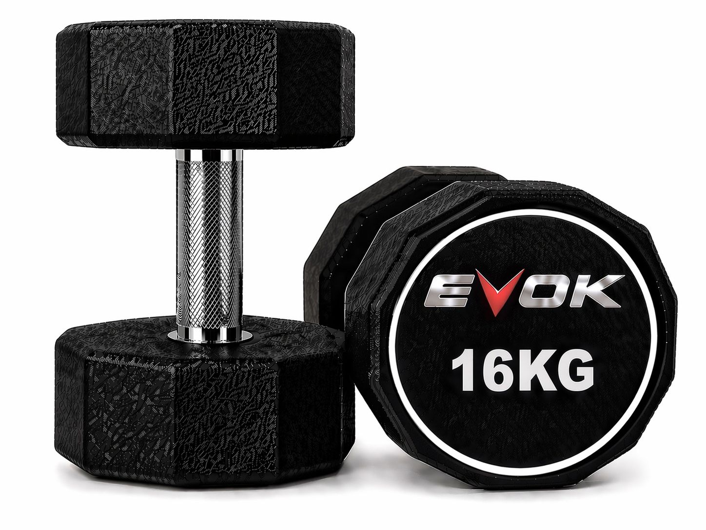 DUMBBELL TWELVE CPU (URETANO) 16KG