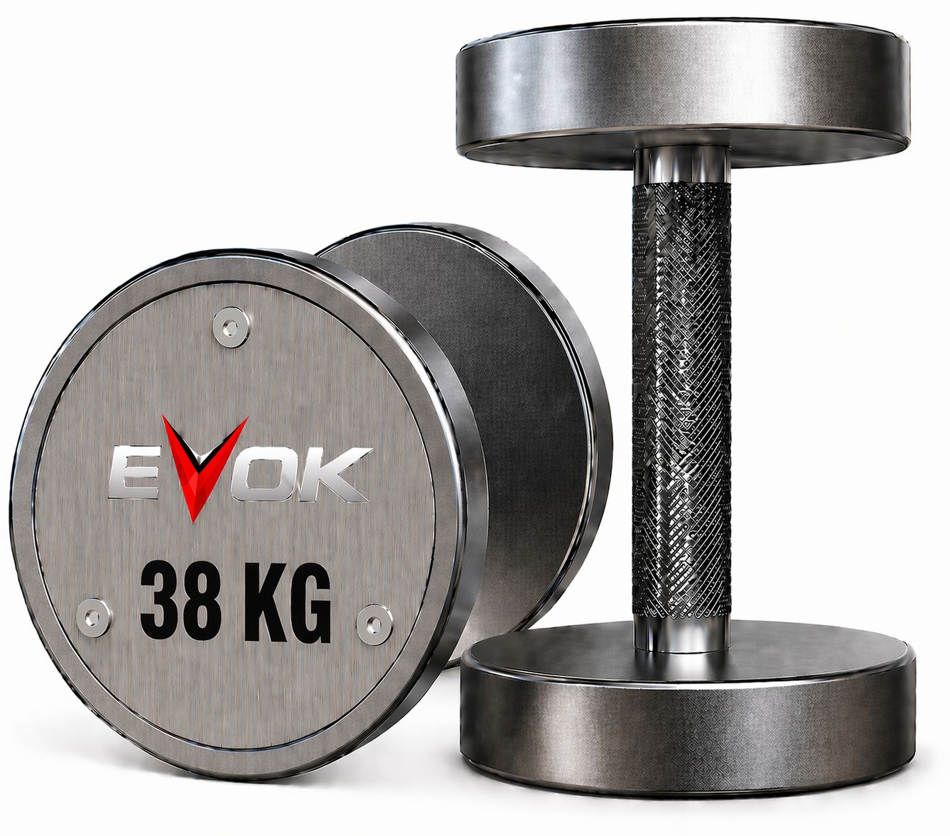 DUMBBELL PREMIUM CROMADO 38KG