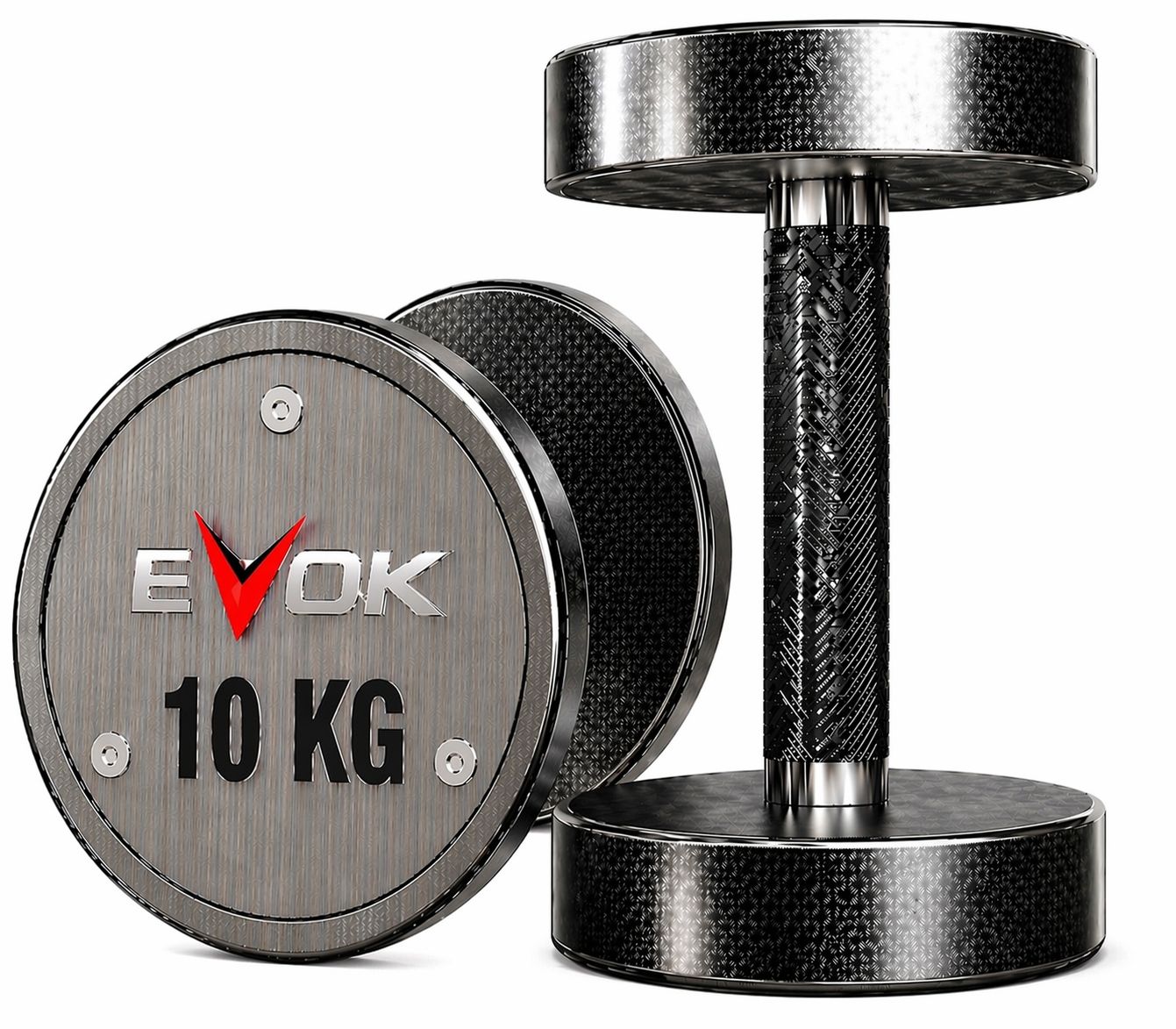 DUMBBELL PREMIUM CROMADO 10KG