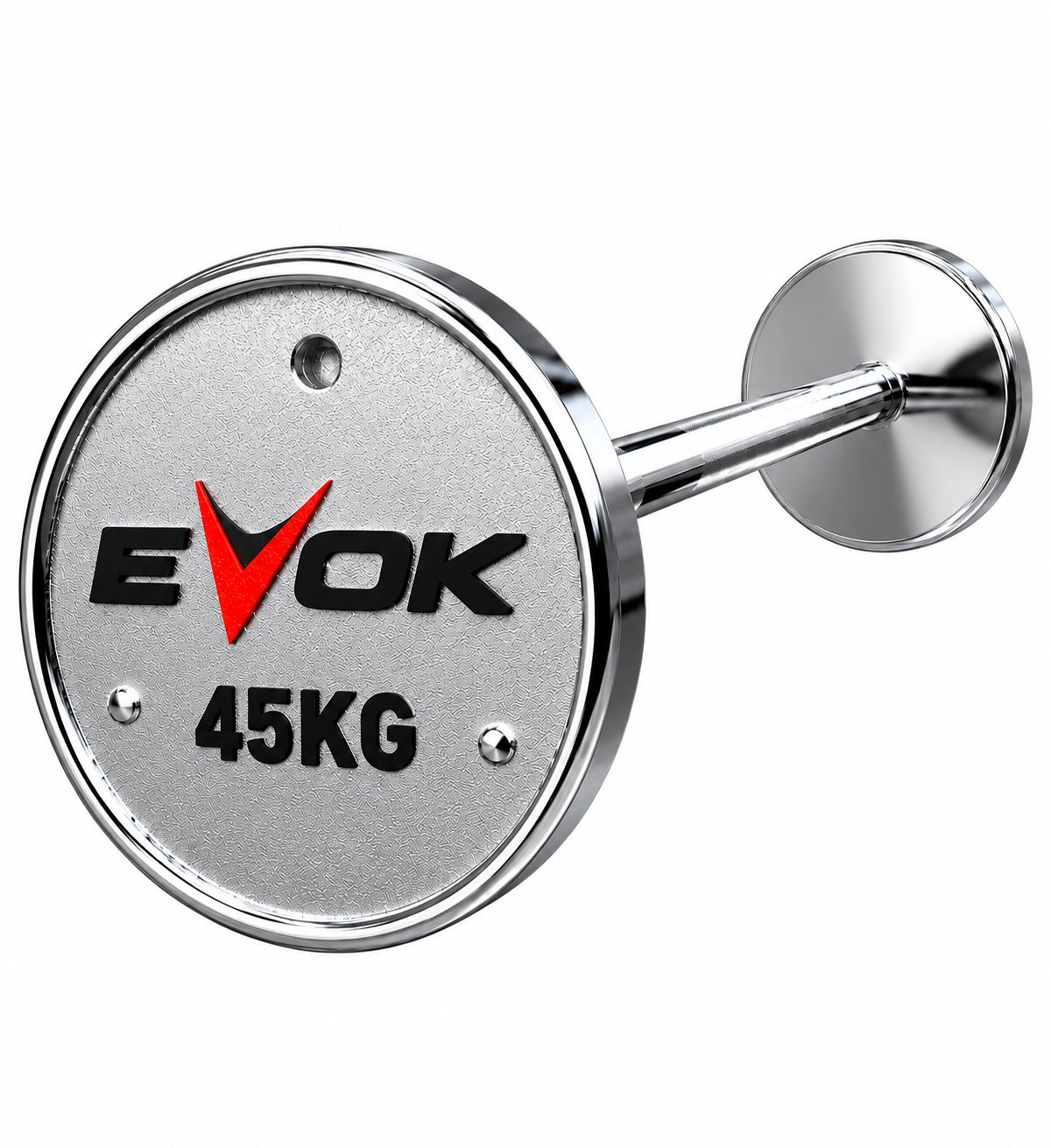 BARRA MONTADA RETA PREMIUM CROMADA 45KG