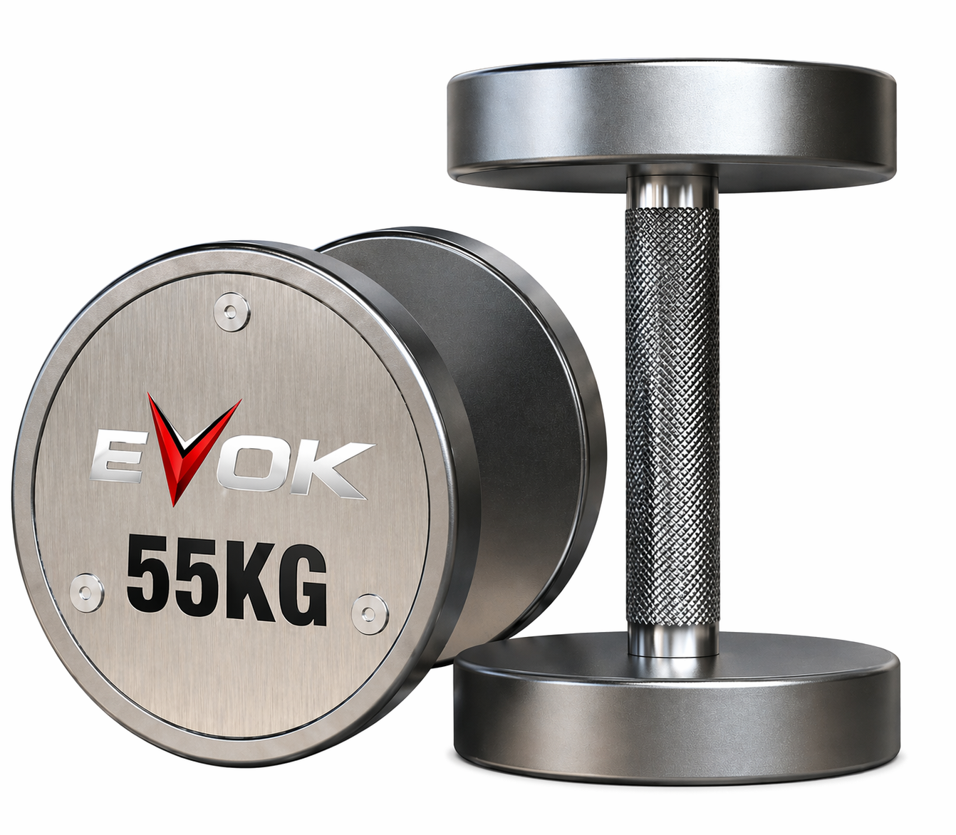 DUMBBELL PREMIUM CROMADO 55KG